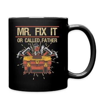Mr Fix it - Full Colour Mug - black - Right