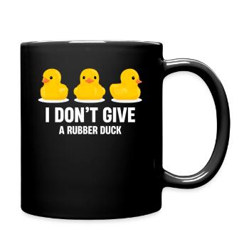 Lifeguard Funny Rubber Duck pour enfants - Mug uni - noir - Droite