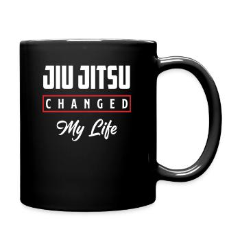 Jiu Jitsu Changed My Life - Full Colour Mug - black - Right