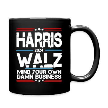 Tim Walz, vice-président Kamala Harris 2024 - Mug uni - noir - Droite