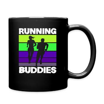 Copains de course Laufen Training - Mug uni - noir - Droite