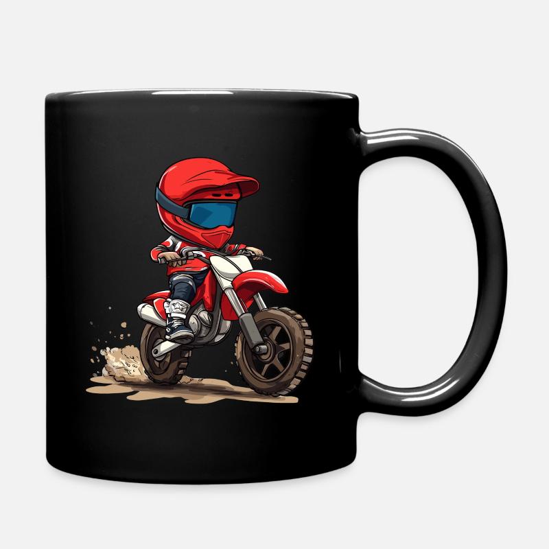 Motocross pour enfants - Mug uni - noir