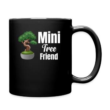 Tree Friend Bonsai Meditation Spirituelles - Tasse einfarbig - Schwarz - Rechts