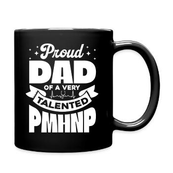 fier papa du talentueux pmhnp Design pour un - Mug uni - noir - Droite