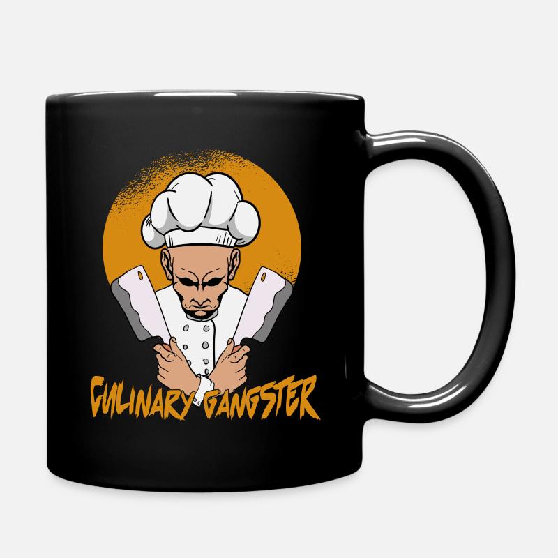 cuisinier Cuisine de gangster - Mug uni - noir