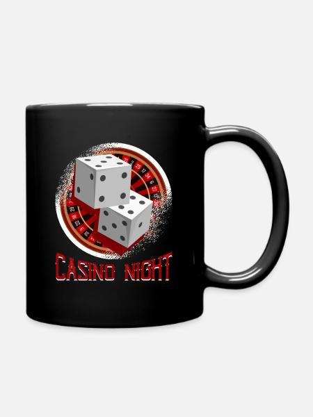 Roulette Casino Logo - Mug uni - noir