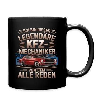 Je suis ce mécanicien automobile légendaire - Mug uni - noir - Droite