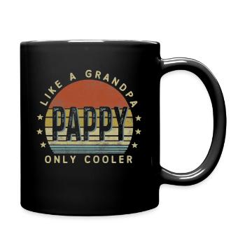 Pappy comme un grand-père Seulement Glacière Pappy Vintage - Mug uni - noir - Droite