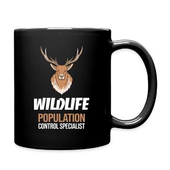 Spécialiste de la faune Chasse Chasseur Chasse Cadeau de chasse - Mug uni - noir - Droite