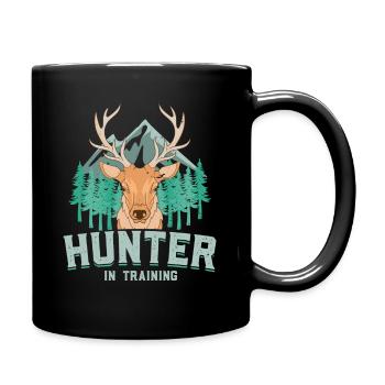 Hunting Hunter Training - Trraining - Full Colour Mug - black - Right