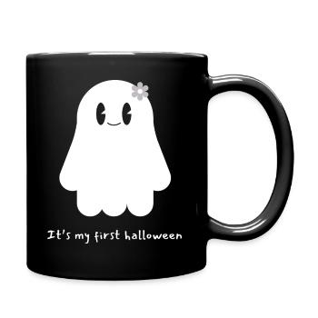 Its My First Halloween - Full Colour Mug - black - Right