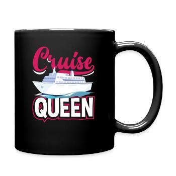 Cruise Queen – Perfect for Cruising - Full Colour Mug - black - Right