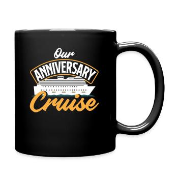 Notre conception de croisière d’anniversaire pour les couples - Mug uni - noir - Droite