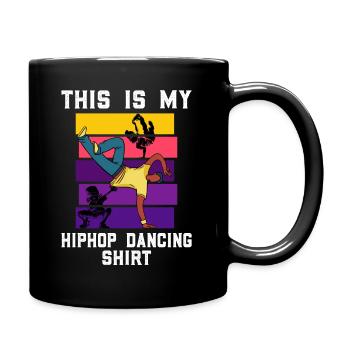 Retro Dancing Dancer Vintage Dance - Full Colour Mug - black - Right