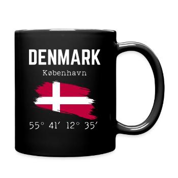 Copenhague, Danemark : Randonnée en vacances d’hiver - Mug uni - noir - Droite