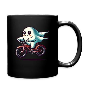 Vélo Ghost Spooky Season Outfit - Mug uni - noir - Droite