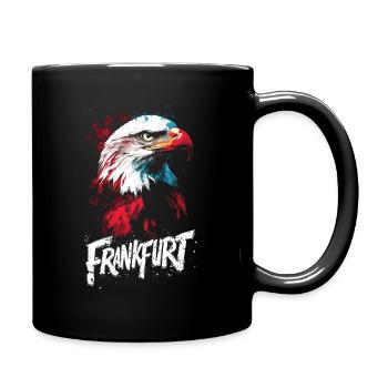 Frankfurt Adler Frankfurter Jungs FFM Ultras - Tasse einfarbig - Schwarz - Rechts