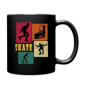 Danseurs sur glace Danse sur glace Patinage sur glace Patinage artistique - Mug uni - noir - Droite