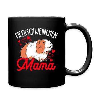 Cochon d’Inde Maman Animal de compagnie Fête des mères Favori M - Mug uni - noir - Droite