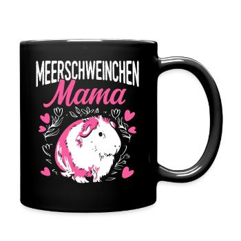 Cochon d’Inde Maman Animal de compagnie Fête des mères Favori M - Mug uni - noir - Droite