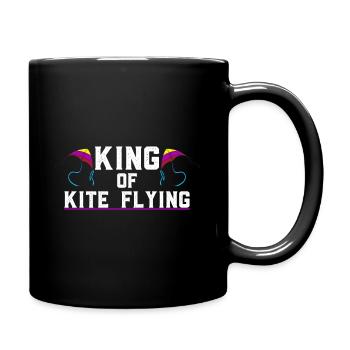 Kite Flying Kite Flying - Full Colour Mug - black - Right
