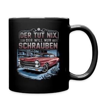 Il ne fait rien, il veut juste baiser - classique - Mug uni - noir - Droite
