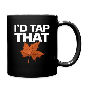 Id tap that Design for a enthusiast of maple tree - Full Colour Mug - black - Right