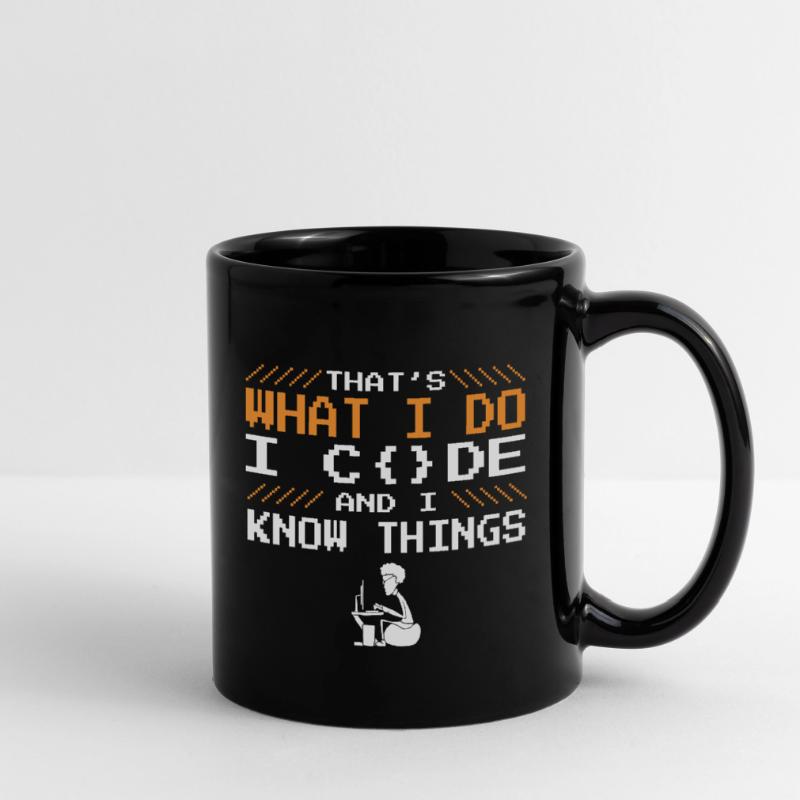 Cool Saying Developer Coding Programmer Code Full Colour Mug