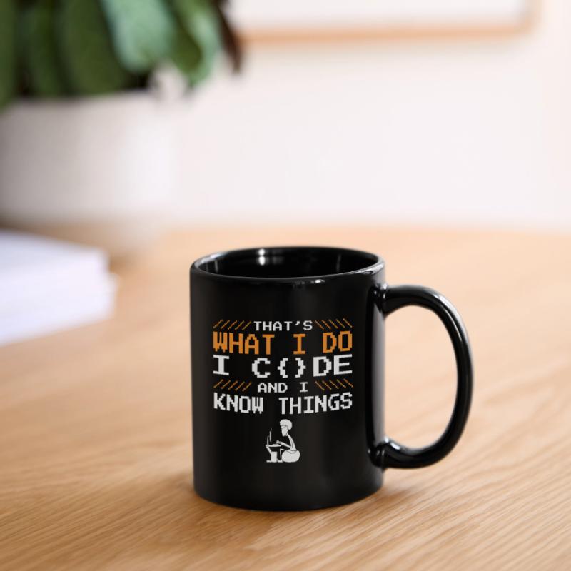 Cool Saying Developer Coding Programmer Code Full Colour Mug