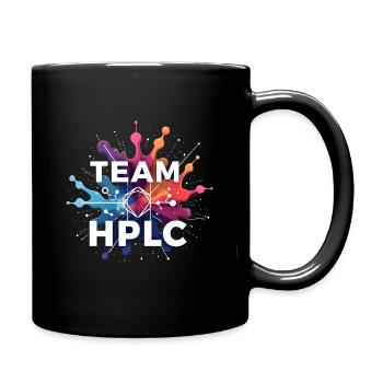 Team HPLC High Performance Liquid Chromatography - Full Colour Mug - black - Right