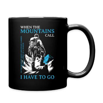 Alpinistes Alpinistes Randonnée Découvrir - Mug uni - noir - Droite