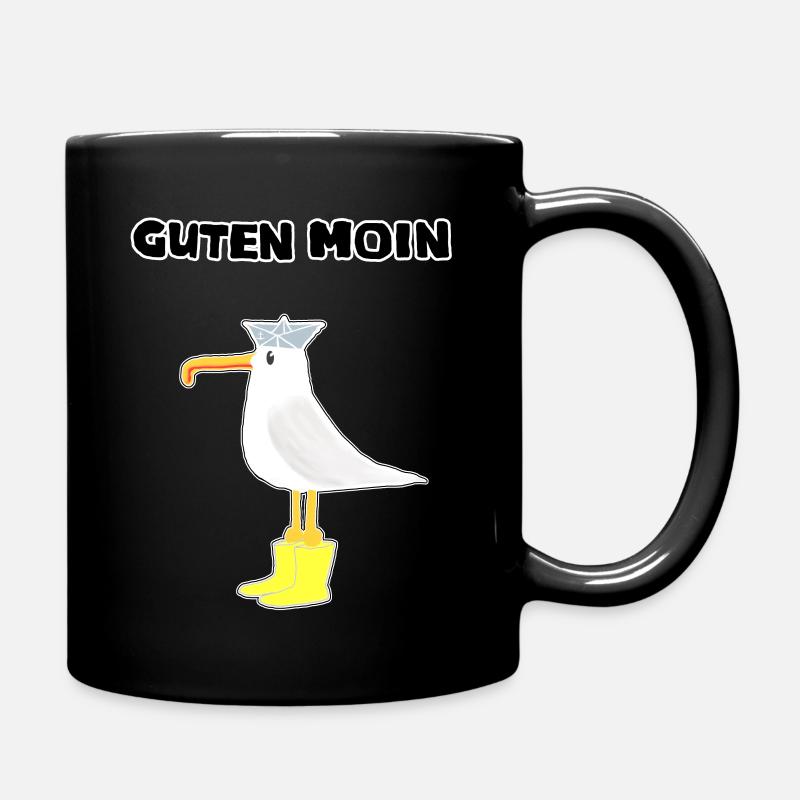 Good Moin Seagull servus bonjour bonjour morschen - Mug uni - noir