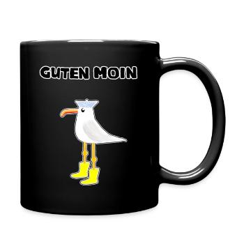 Good Moin Seagull Rubber Boots - Full Colour Mug - black - Right