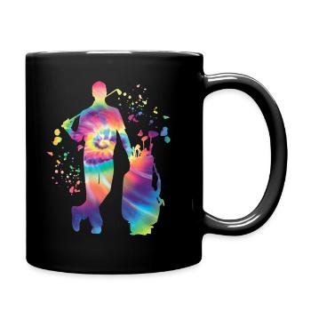 Golfer Colorsplash Kinder Miniaturgolf - Tasse einfarbig - Schwarz - Rechts