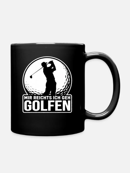 J’en ai assez, je vais jouer au golf Drôle de dicton golfeur - Mug uni - noir