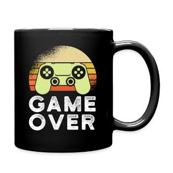 Game over - Full Colour Mug - black - Right
