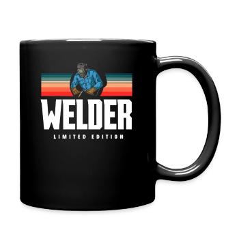 Soudeur Édition Limitée Rétro - Mug uni - noir - Droite