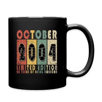 October 2004 Birthday Gift October 2004 - Full Colour Mug - black - Right