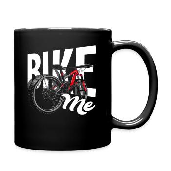 Bike Me Bike Lovers Adventure - Full Colour Mug - black - Right