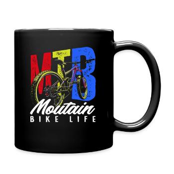 VTT Mountain Bike Life Bike Adventure - Mug uni - noir - Droite