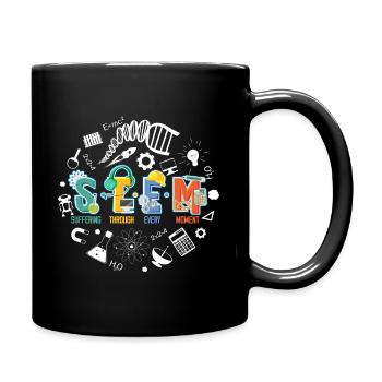STEM Suffering Through Every Moment Technology - Full Colour Mug - black - Right