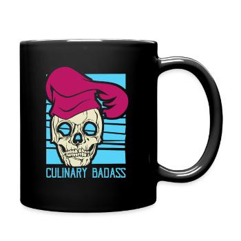 Koch Köche Kochen Koch Humor Koch Spruch - Tasse einfarbig - Schwarz - Rechts