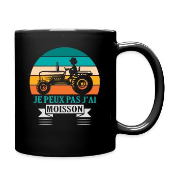 Je Peux Pas J Ai Moisson - Mug uni - noir - Droite