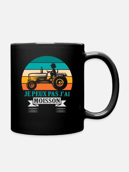 Je Peux Pas J Ai Moisson - Mug uni - noir