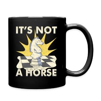Funny Chess Player Chess Player Gift - Full Colour Mug - black - Right