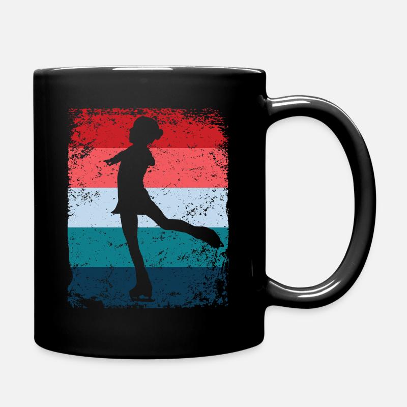 Figure Skating Figure Skating Skating - Full Colour Mug - black