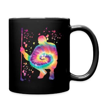 Golfer Colorsplash Kinder Miniaturgolf - Tasse einfarbig - Schwarz - Rechts