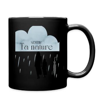 Sentir ta nature - Mug uni - noir - Droite