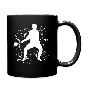 Hammer Thrower Colorsplash Hammer throwing - Full Colour Mug - black - Right