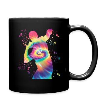 Lanceur de poids Colorsplash Lancer de poids - Mug uni - noir - Droite
